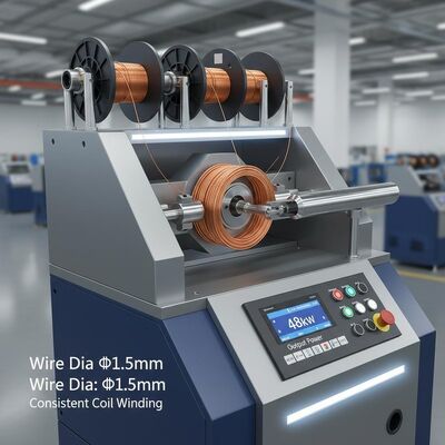 Wire Dia Φ1.5mm Needle winding machin offering Output Power 48kW engineered for consistent coil winding in manufacturing