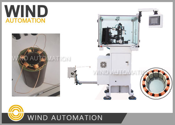 BLDC Motor Stator Needle Winding Machine With Tooth Coil Tap Wire