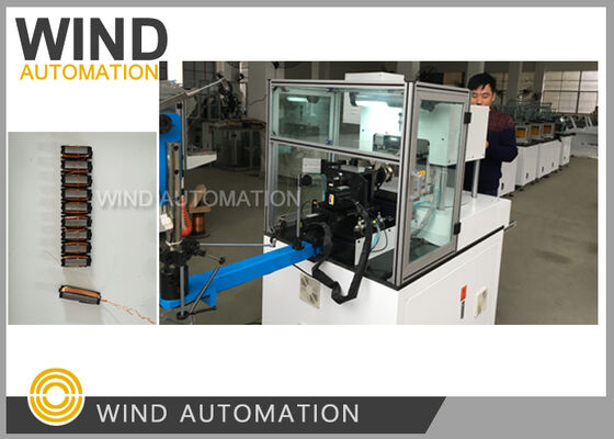 Segments Stator Winding Machine For EPS Hybrid Vehicle Car Motor Winder