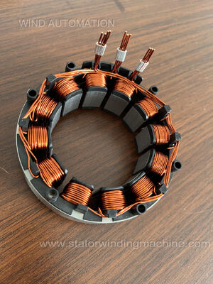 BLDC Motor Stator Needle Winding Machine 60RPM Parallel Wires To 600RPM Thin Wire