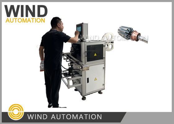 ডিসি মোটর স্কিউ আর্মারেজ কাগজ সন্নিবেশ মেশিন স্লট সেল বিচ্ছিন্নতা 0.5 থেকে 0.8 সেকেন্ড প্রতি স্লট