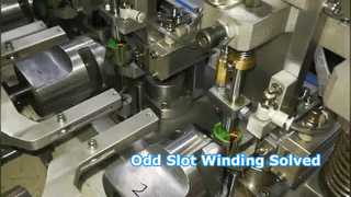 3 স্লট 5 স্লট বিজোড় স্লট আর্মেচার উইন্ডার